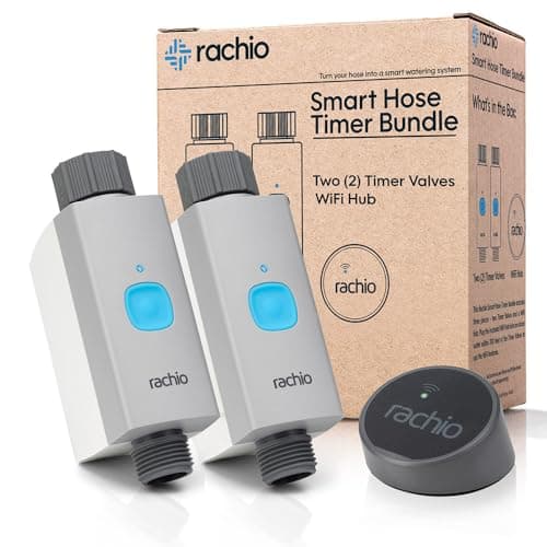Rachio Smart Hose Timer (2 Valves + 1 WiFi Hub)