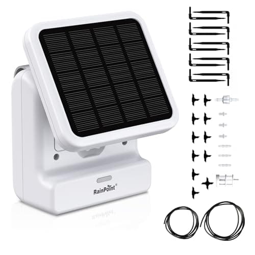 RAINPOINT Smart WiFi Solar Drip Irrigation System (Hub-Required, 10-20 Plants)