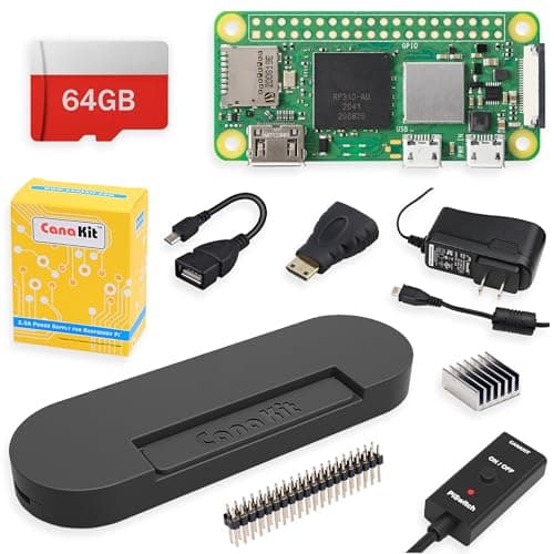 CanaKit Raspberry Pi Zero 2 W Starter MAX Kit — Recommended per expert consensus