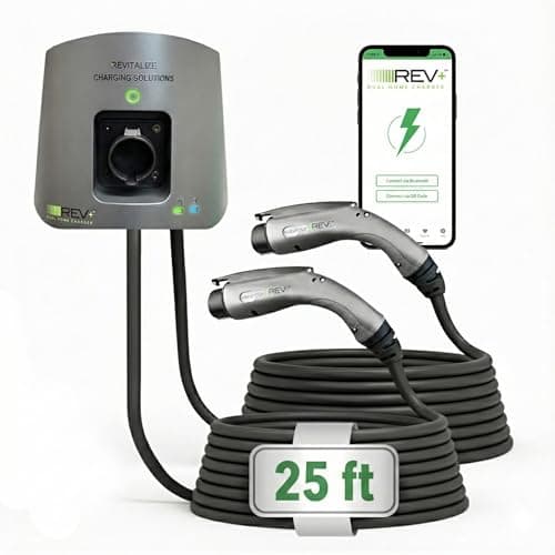 REV+ Dual-Port Level 2 EV Charger — Recommended per expert consensus