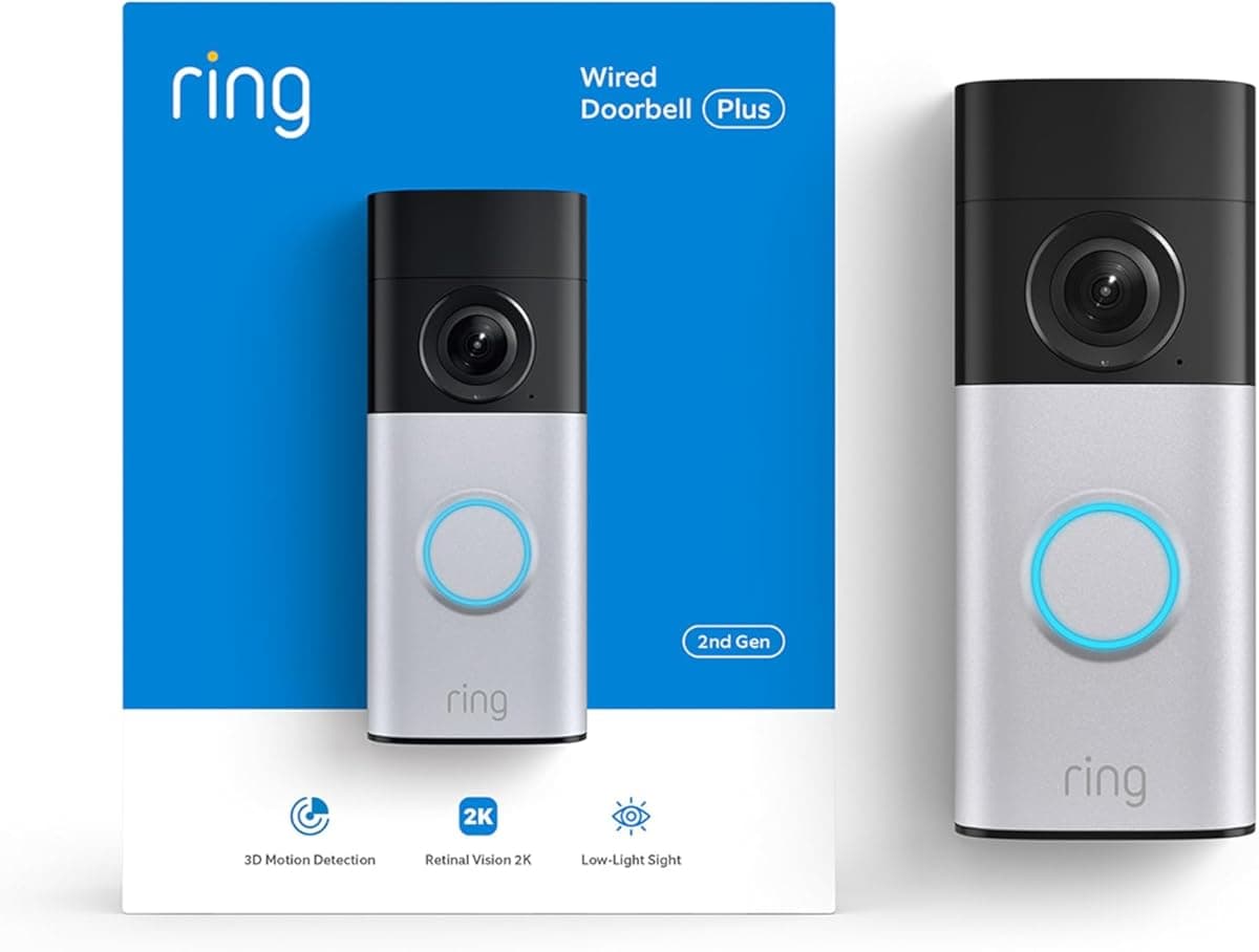 Ring Doorbell Wired Renewed