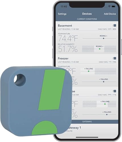 SensorPush HT1 Smart Temperature & Humidity Sensor โ Good Value per expert consensus