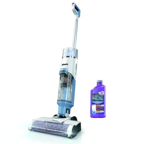 Shark WD201 HydroVac Cordless Pro XL 3-in-1 Vacuum, Mop & Self-Cleaning System with Antimicrobial Brushroll & Solution for Multi-Surface, Hardwood, Tile, Marble & Area Rugs, Pure Water