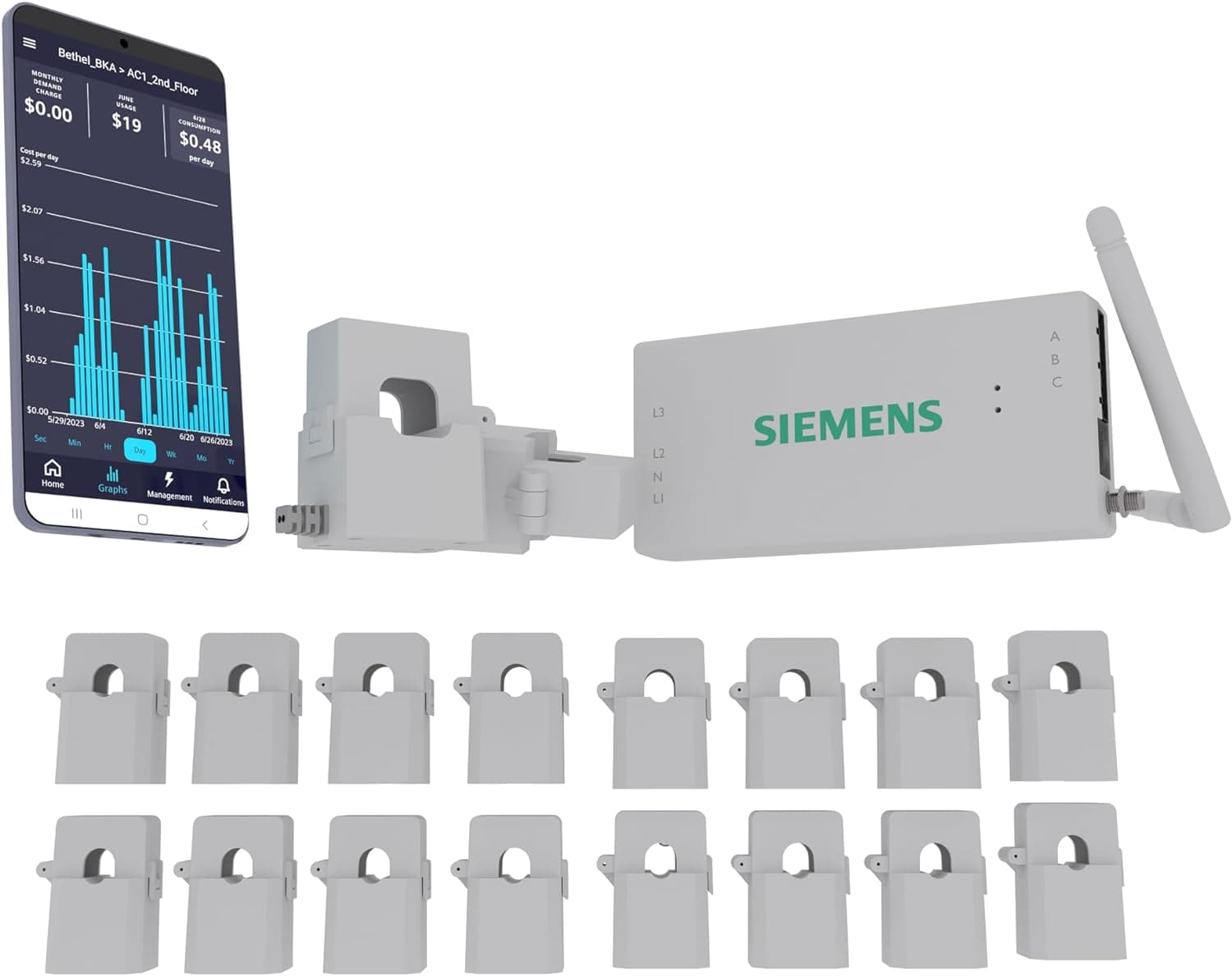 Siemens Inhab Smart Home Energy Monitor — Recommended per expert consensus