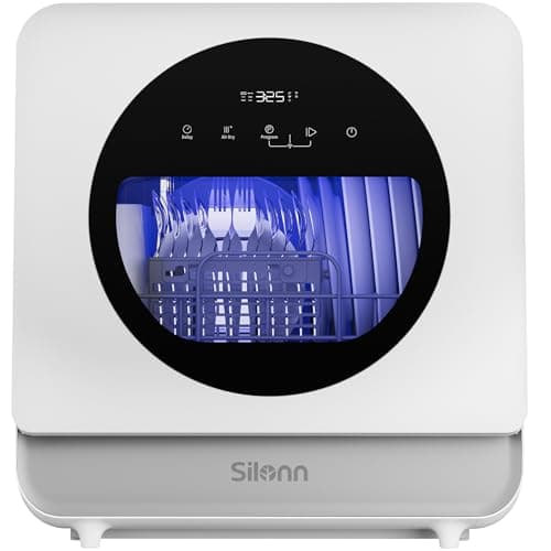 Silonn Portable Countertop Dishwasher — Recommended per expert consensus