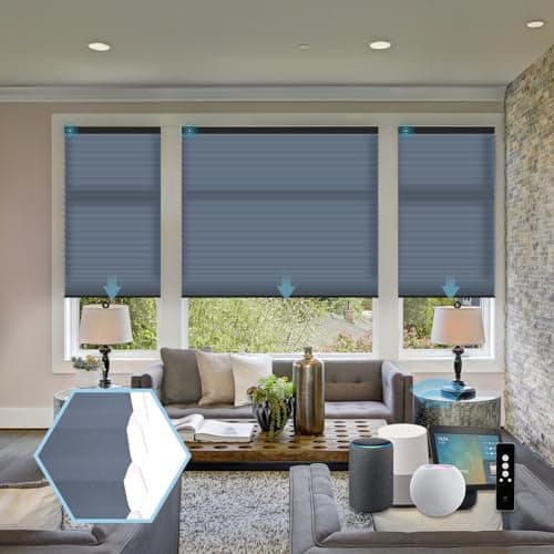 SmartWings Motorized Cellular Shades (60% Blackout Single-Cell Light Filtering, Customized Size, Alexa/HomeKit/Google) — Good Value per expert consensus