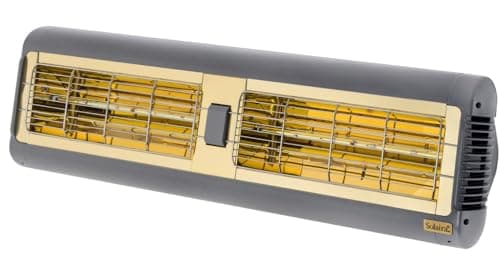 Solaira SALPHA2-40240L1G 4000 Watt Radiant Infrared Patio Heater - Alpha Series, Voltage 240