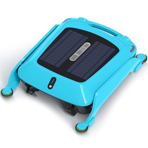 Solar Powered Pool Skimmer Robot (Dual Charging, Radar Avoidance)