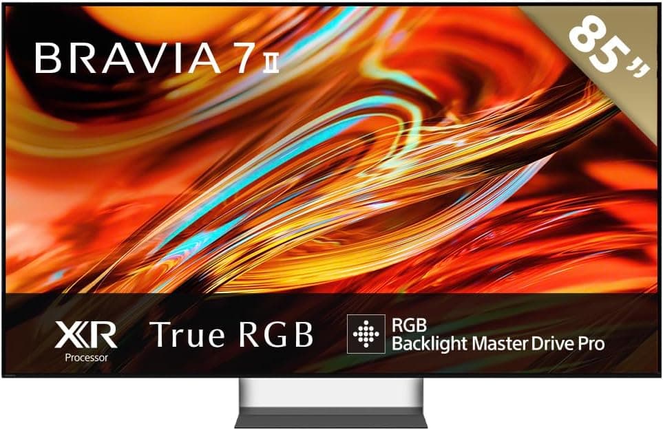 Sony BRAVIA 7 II True RGB 4K HDR Google TV