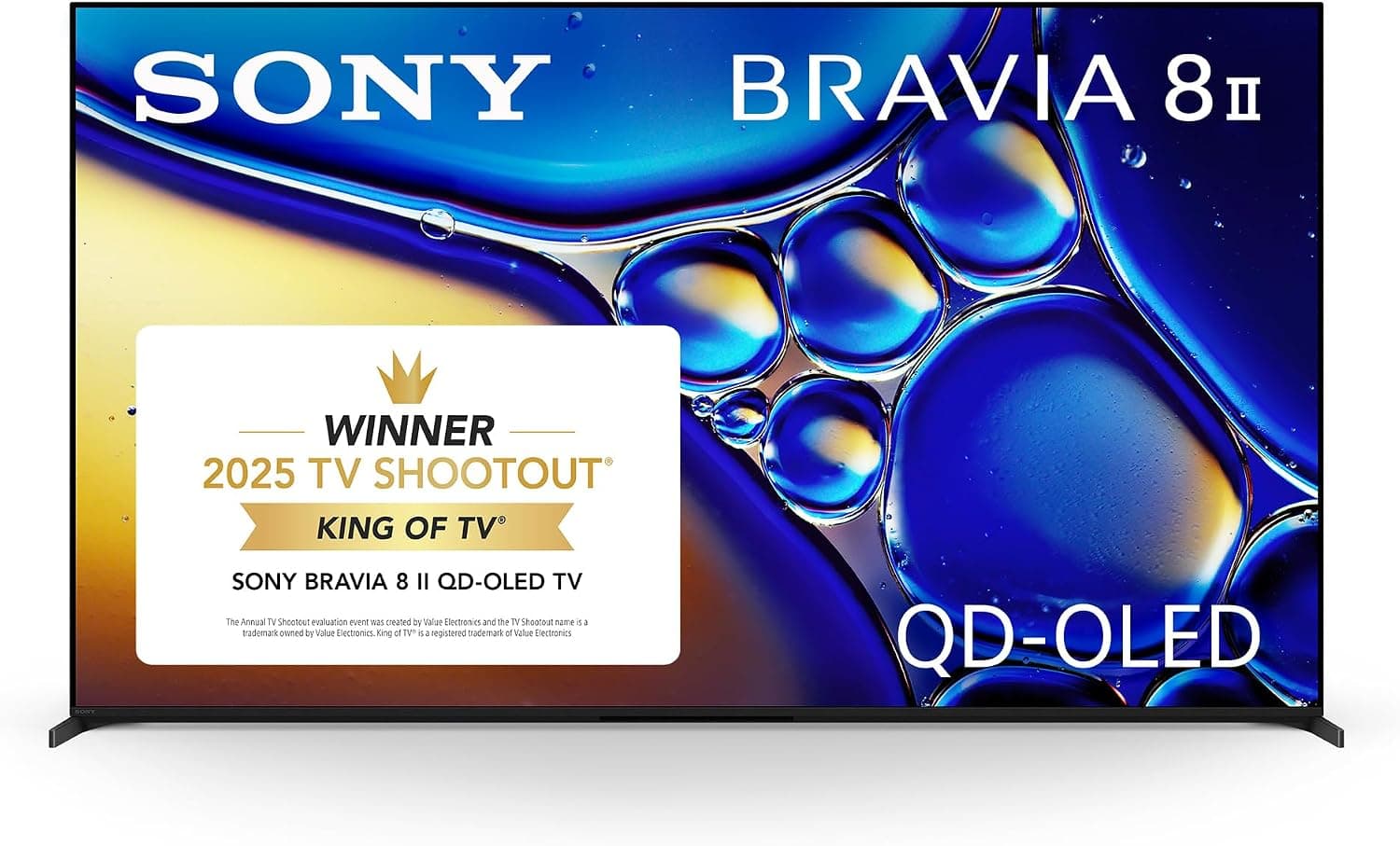 Sony BRAVIA 8 II QD-OLED 4K HDR Google TV