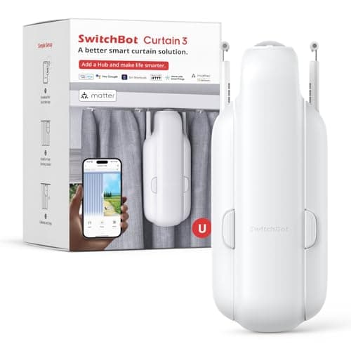 SwitchBot Curtain 3 (U-Rail / Track Version)