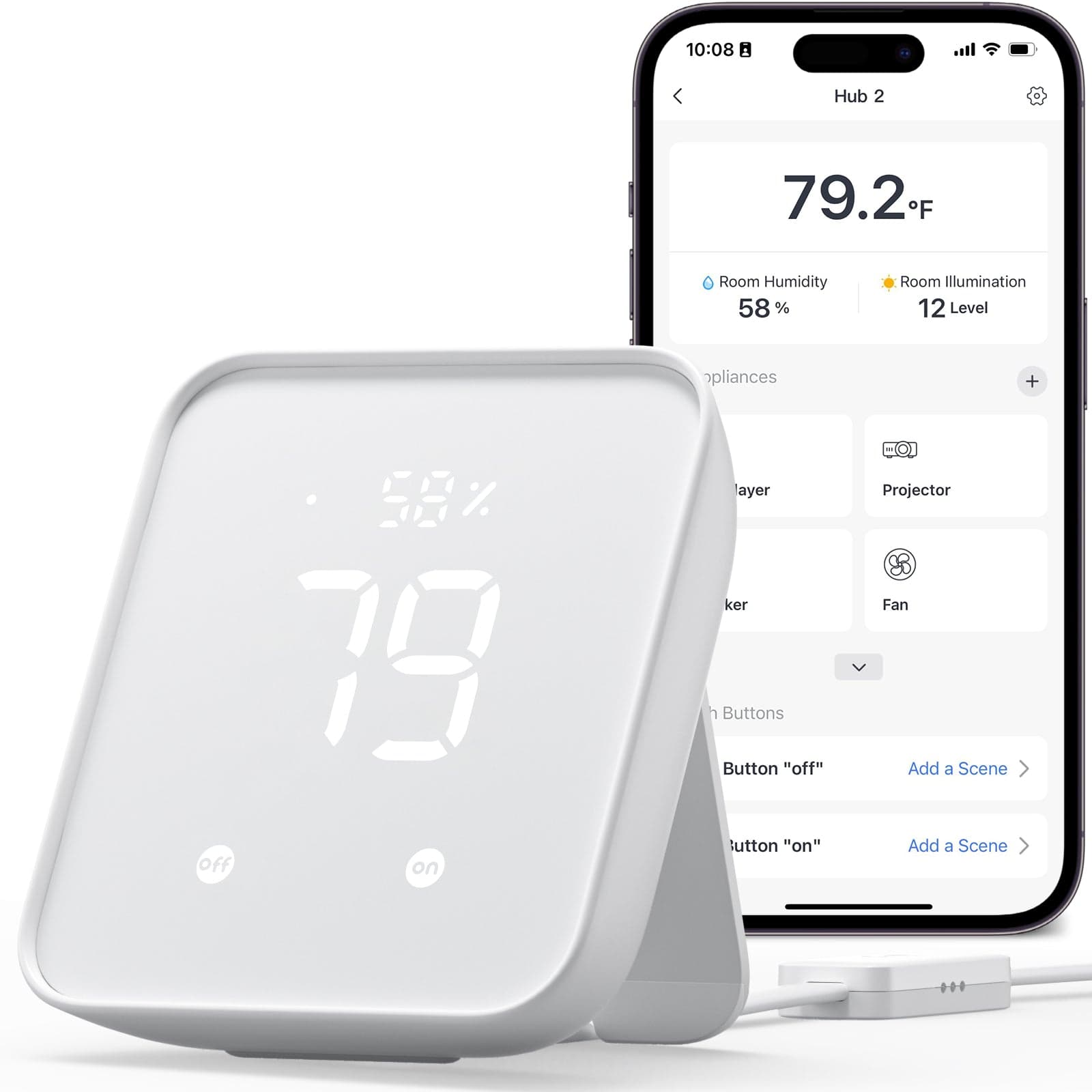 SwitchBot Hub 2 — Recommended per expert consensus