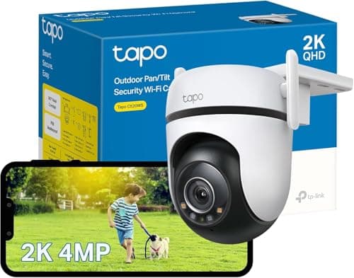 TP-Link Tapo C520WS (2K Pan/Tilt Outdoor) โ Good Value per expert consensus