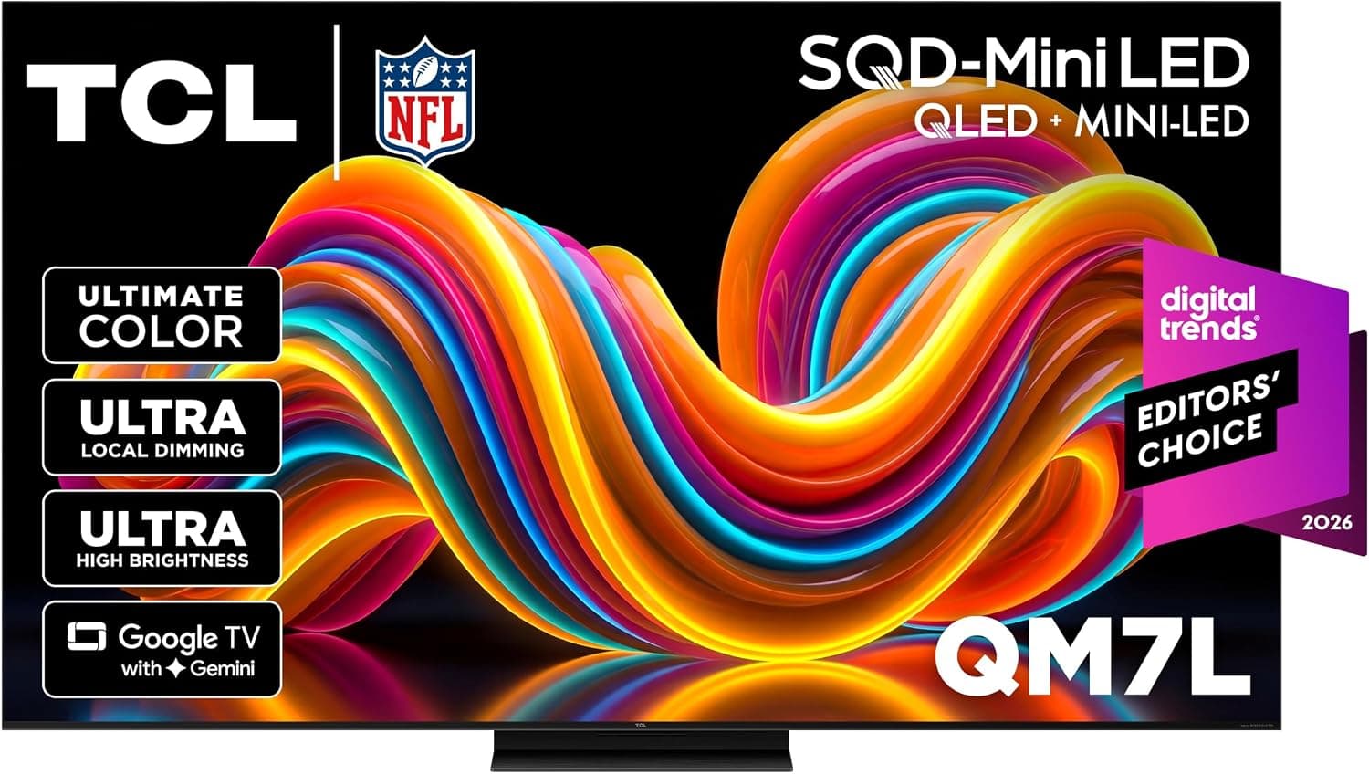 TCL QM7L SQD-Mini LED 4K Google TV (2026)