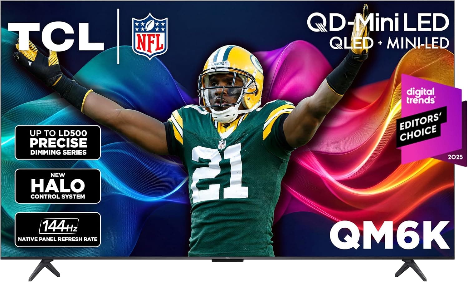 TCL 75" Class QM6K Series 4K UHD HDR QD-Mini LED Smart TV with Google TV (75QM6K)