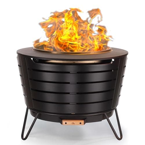 TIKI 25-inch Smokeless Patio Fire Pit — Good Value per expert consensus
