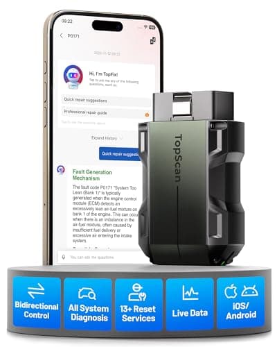 TOPDON TopScan Pro OBD2 Scanner Bluetooth