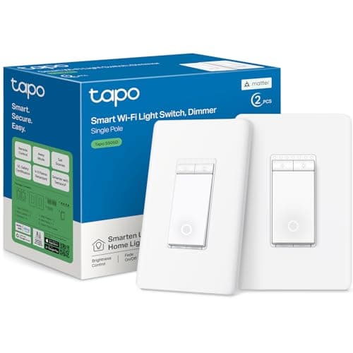 TP-Link Tapo Matter Smart Dimmer Switch S505D (2-Pack)
