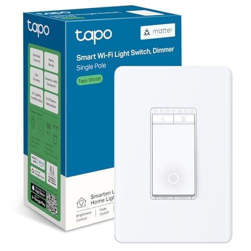 TP-Link Tapo Matter Smart Dimmer Switch S505D (Single)