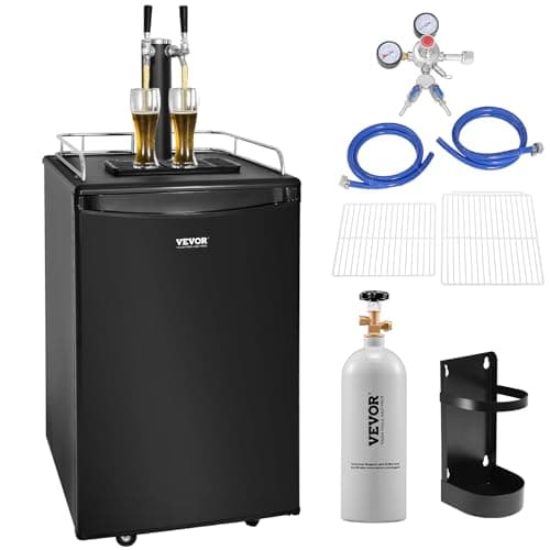 VEVOR Dual Tap Beer Kegerator — Recommended per expert consensus