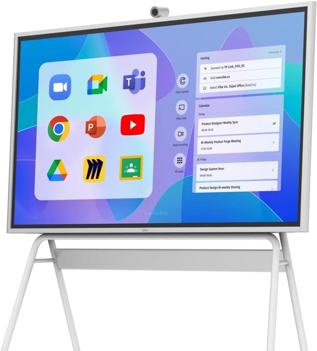 Vibe S1 75 Inch All-in-One Smart Board, 4K UHD Conference Device (S75T02BUS)