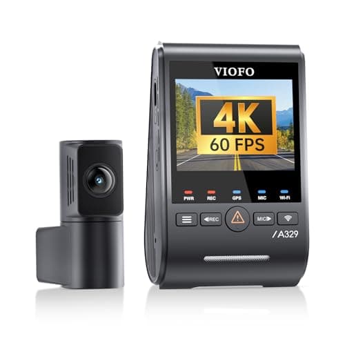 VIOFO A329S 4K Dash Cam Front and Rear โ Must Buy per expert consensus