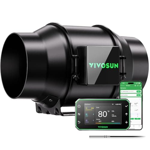 VIVOSUN G6 WiFi Inline Duct Fan with Smart Controller