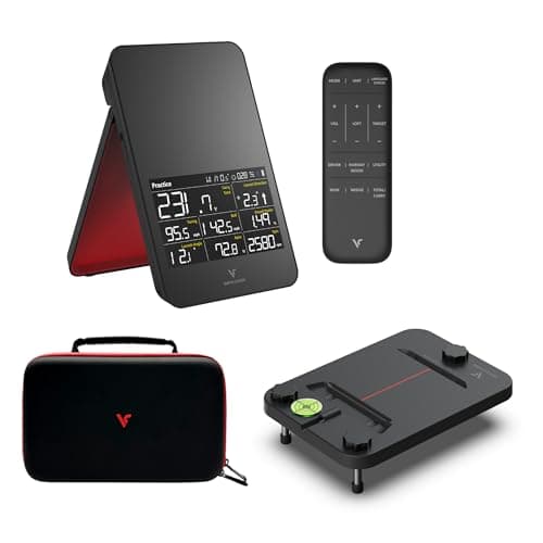 Voice Caddie SC4 PRO Portable Golf Launch Monitor Bundle