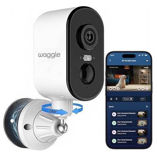 Waggle 4G LTE Cellular Security Camera