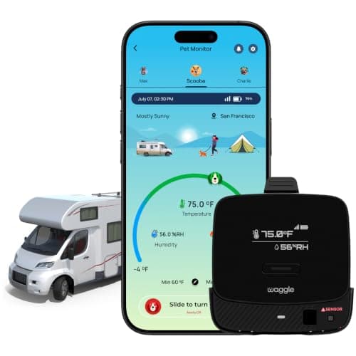Waggle RV Pet Temperature Monitor