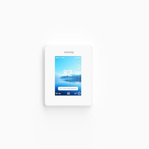 Warmup 6iE Smart WiFi Thermostat โ Good Value per expert consensus