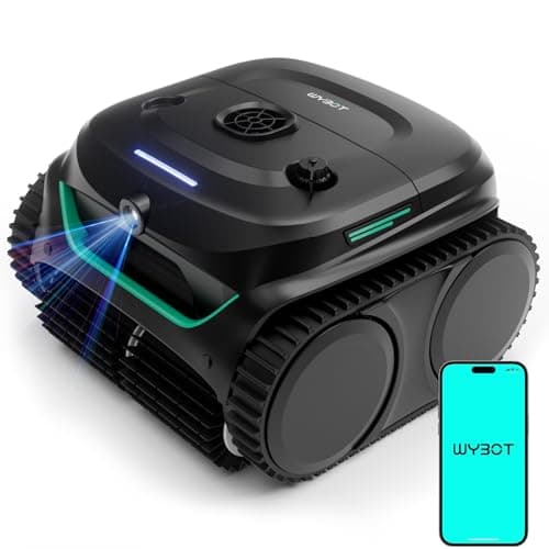 WYBOT C2 Vision AI Camera Cordless Robotic Pool Cleaner (2026 Upgrade)