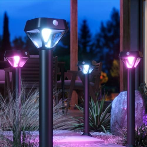 XMCOSY+ Smart Solar Lights Outdoor with Motion Sensor — Recommended per expert consensus