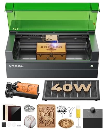 xTool S1 40W Laser Cutter — Recommended per expert consensus
