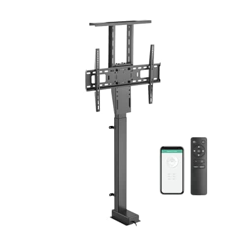 ynVISION.DESIGN Motorized TV Lift Mount — Recommended per expert consensus