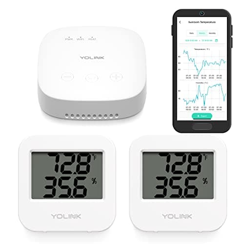 YoLink SpeakerHub & Two Temp/Humidity Sensors Starter Kit