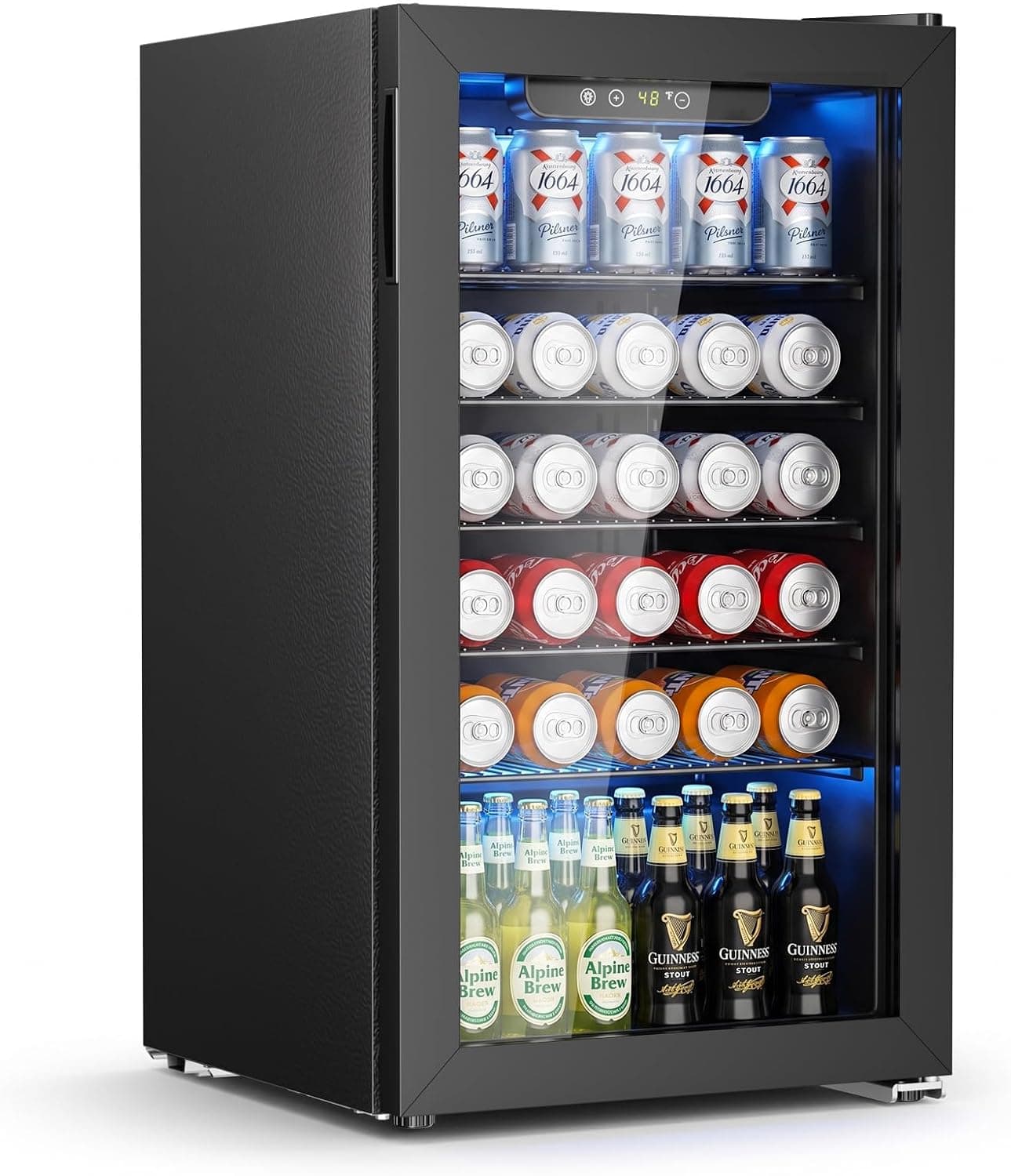 Antarctic Star 130-Can Beverage Refrigerator