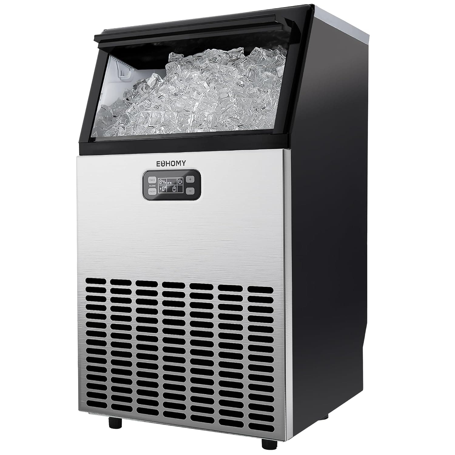EUHOMY Commercial Ice Maker, 100 lb/day