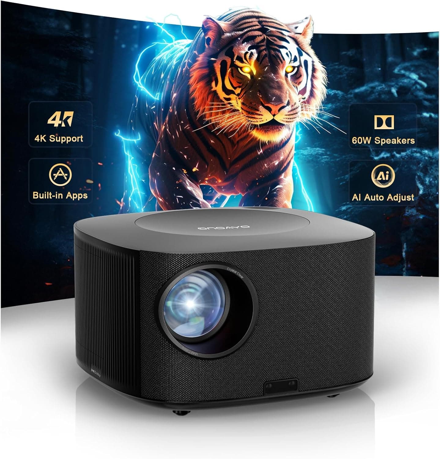 ONOAYO 4K Outdoor Projector