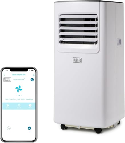 BLACK+DECKER 8,000 BTU WiFi Portable AC