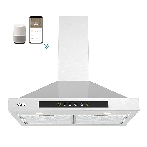 CIARRA CAS75308W 30-inch Smart Range Hood