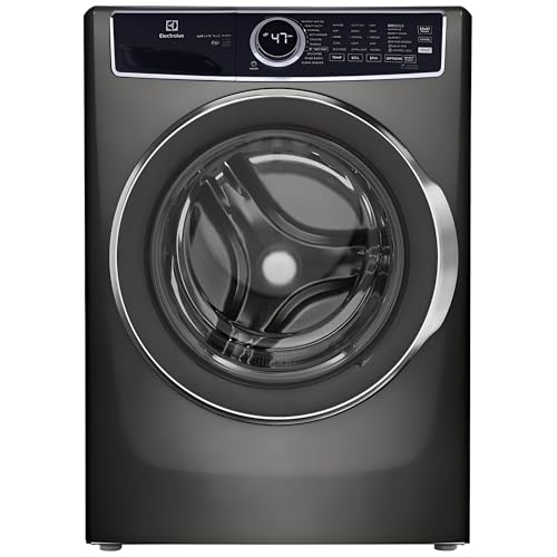 Electrolux ELFW7537AT 27" Front Load Washer — 4.5 cu ft High-Efficiency Steam Washer with LuxCare® Plus Wash System, Titanium