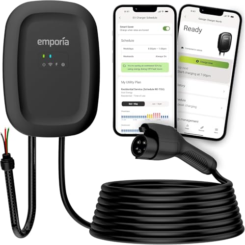 Emporia Level 2 EV Charger (48A Hardwired)