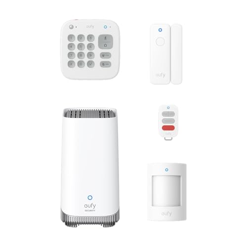eufy Security 5-Piece Home Alarm Kit with HomeBase 3 (S380)
