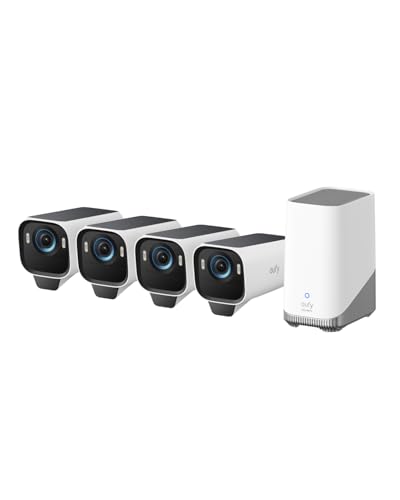 eufyCam S3 Pro 4-Cam Kit (Solar, 4K)
