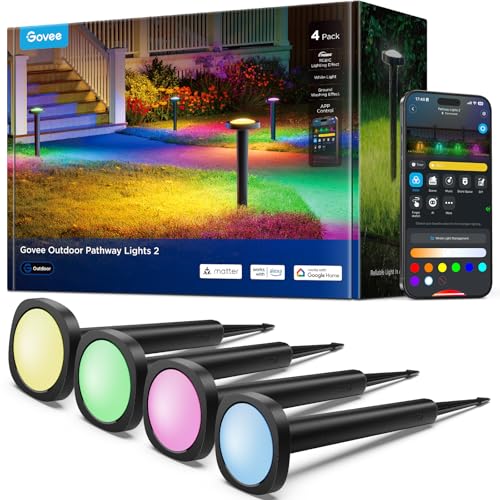 Govee Outdoor Pathway Lights 2 (4-Pack)
