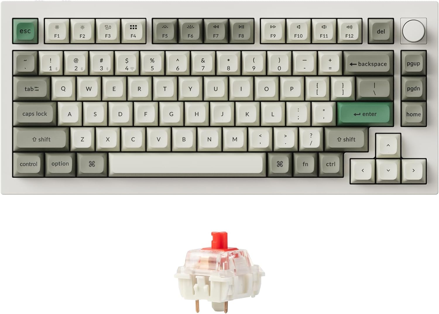 Keychron Q1 Max QMK/VIA Wireless Custom Mechanical Keyboard