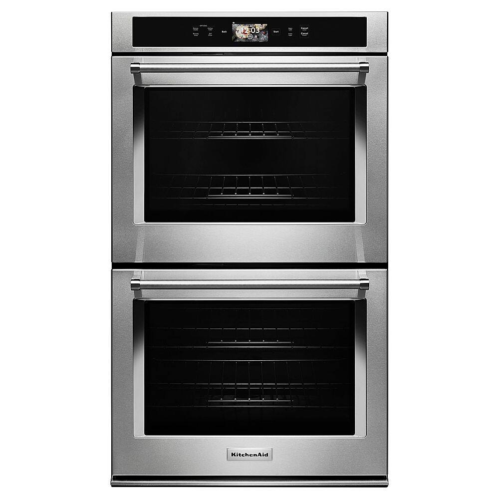 KitchenAid KODE900HSS Smart Oven+ 30" Built-In Double Electric Convection Wall Oven