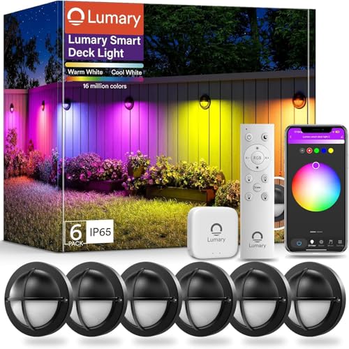 Lumary Smart LED Deck Lights (6-Pack)
