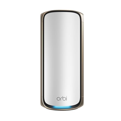 NETGEAR Orbi 970 Series Quad-Band WiFi 7 Router (RBE971S, 1-Pack)